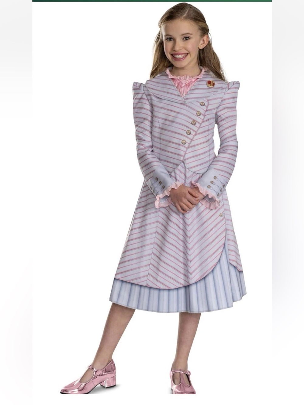 Wicked Glinda Shiz University Child Costume Size Small (4-6x), Disguise